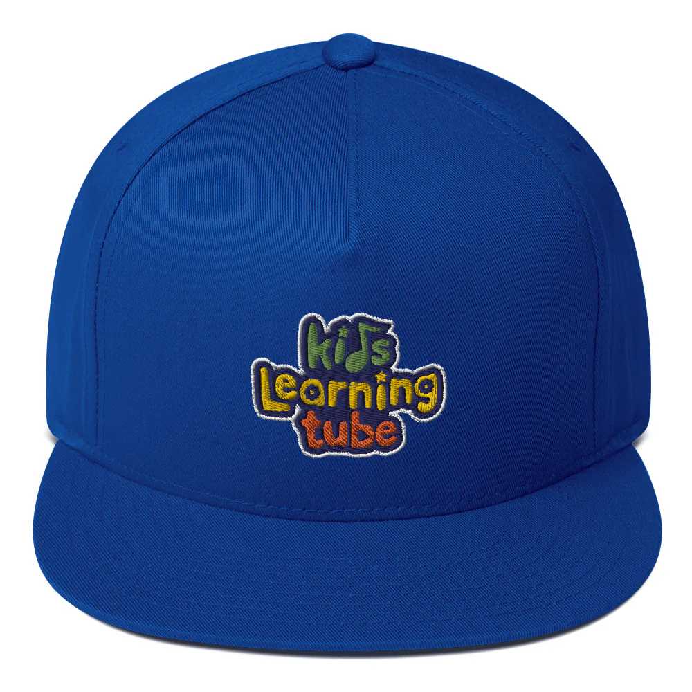 Kids Learning Tube Flat Bill Cap - Image 5