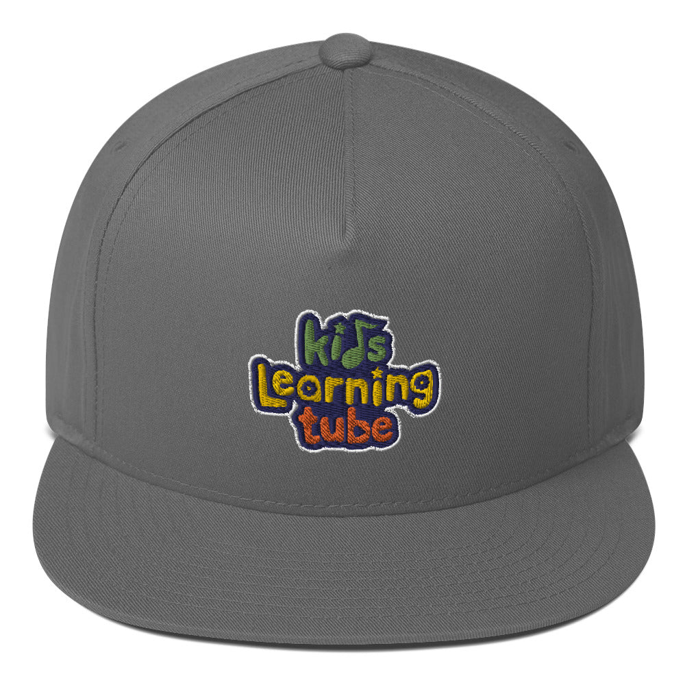 Kids Learning Tube Flat Bill Cap - Image 7