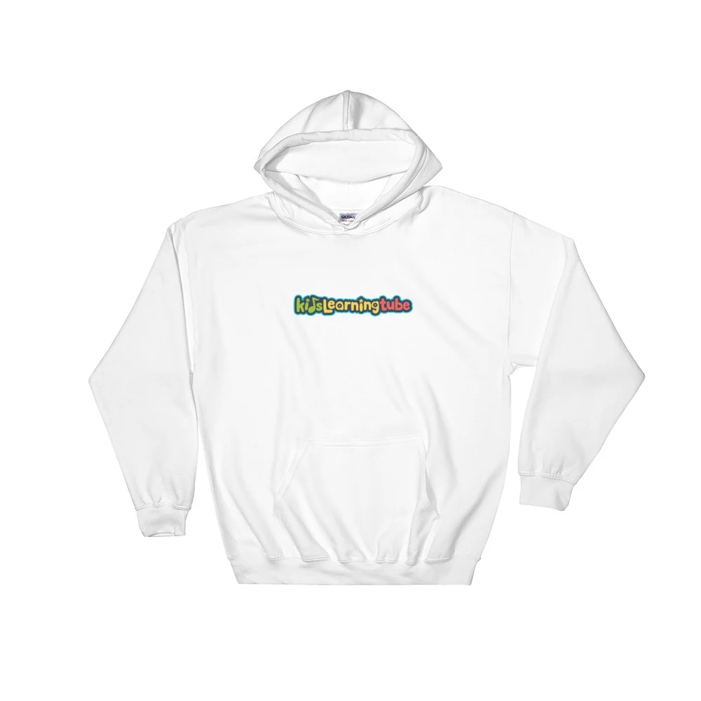 Kids Learning Tube Horizontal Logo Adult Unisex Hooded Sweatshirt