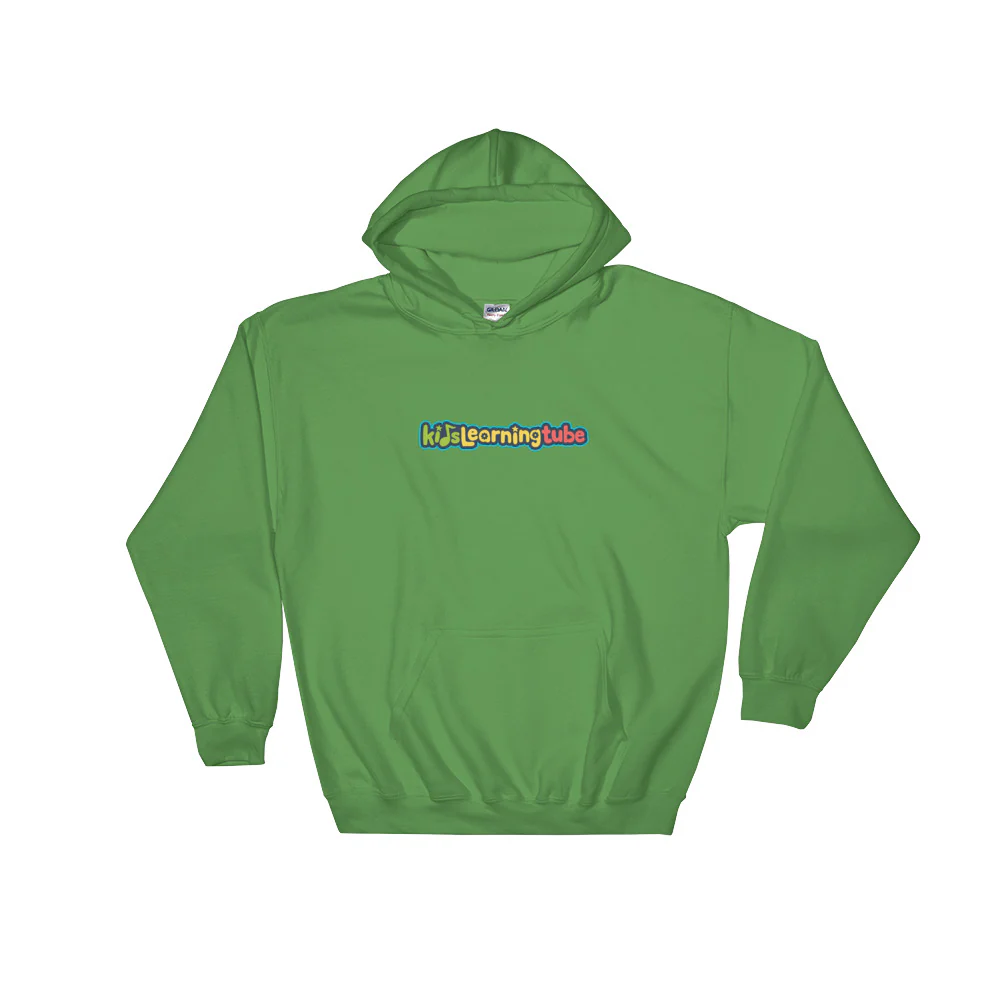 Kids Learning Tube Horizontal Logo Adult Unisex Hooded Sweatshirt - Image 6