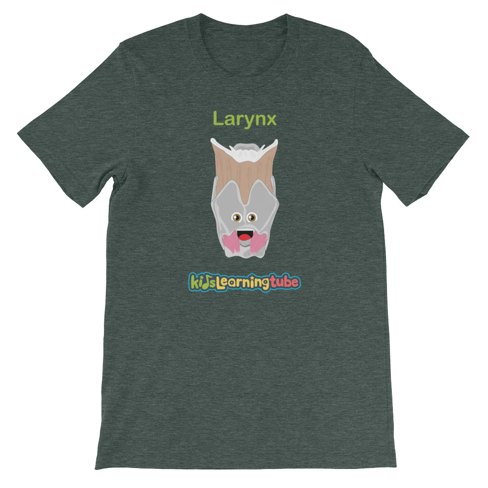 'Larynx' Adult Unisex Short-Sleeve T-Shirt - Image 4