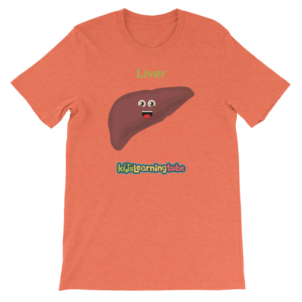 'Liver' Adult Unisex Short-Sleeve T-Shirt - Image 11