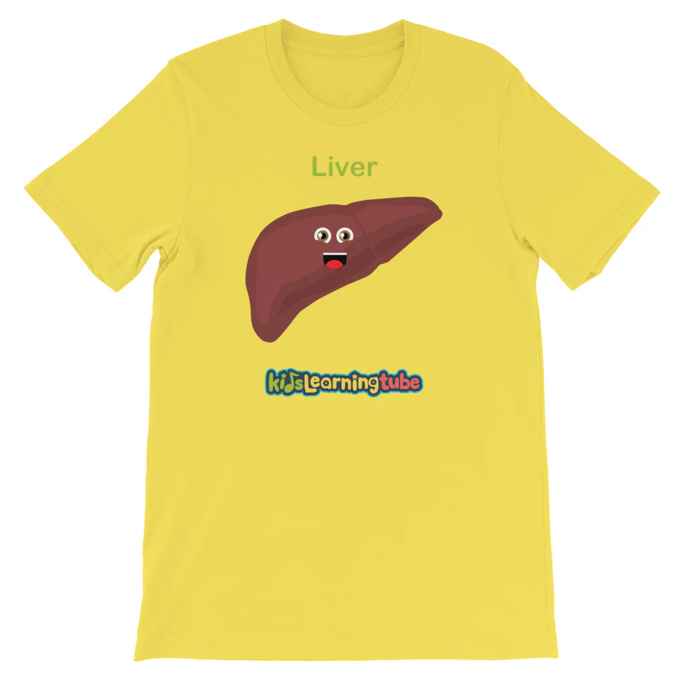 'Liver' Adult Unisex Short-Sleeve T-Shirt - Image 12