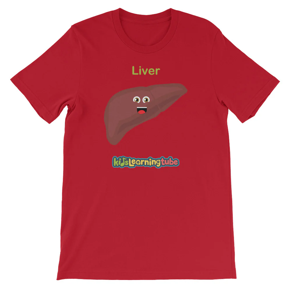 'Liver' Adult Unisex Short-Sleeve T-Shirt - Image 13