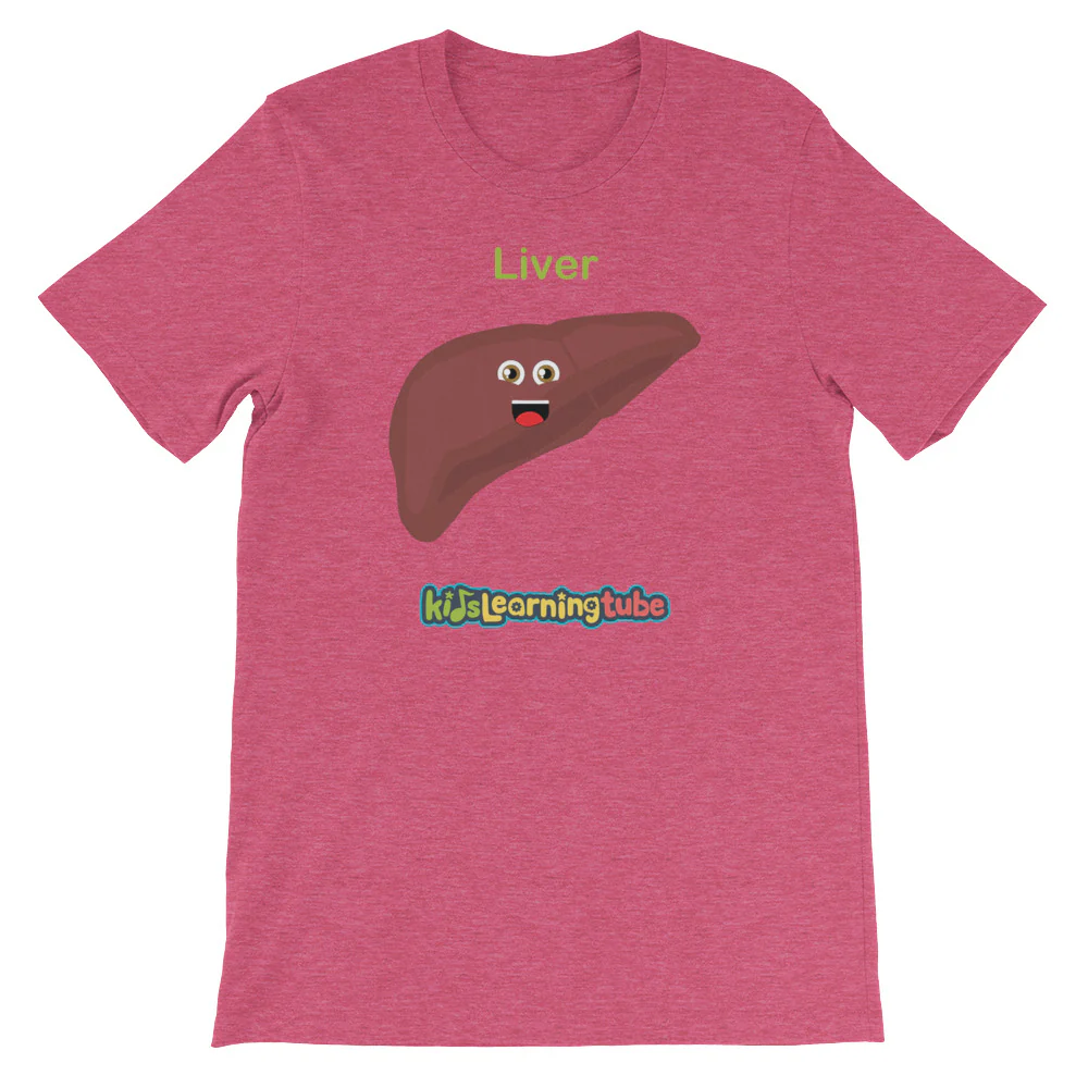 'Liver' Adult Unisex Short-Sleeve T-Shirt - Image 14