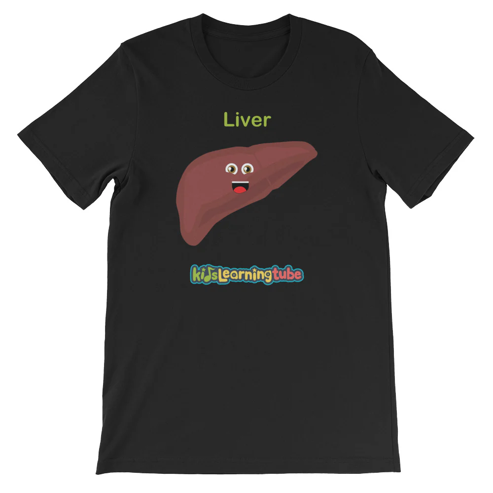 'Liver' Adult Unisex Short-Sleeve T-Shirt - Image 2