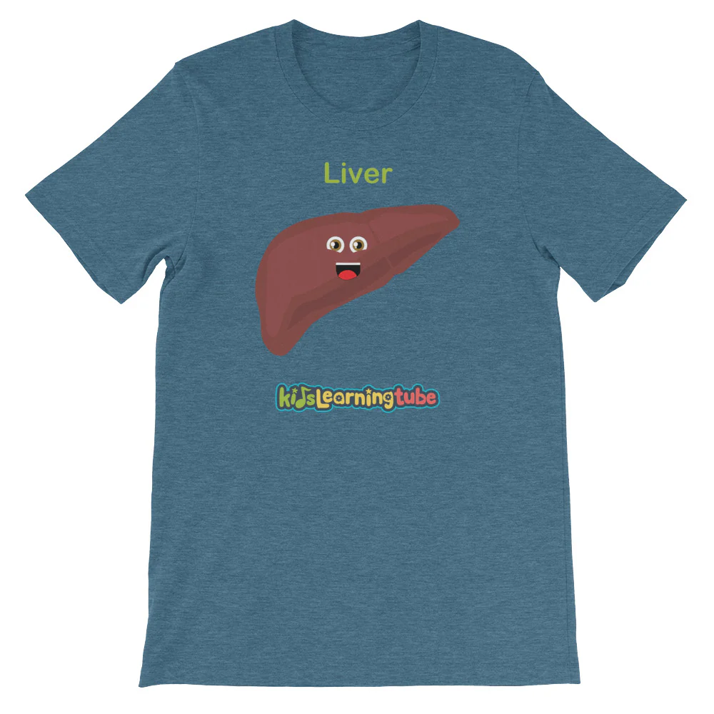 'Liver' Adult Unisex Short-Sleeve T-Shirt - Image 3