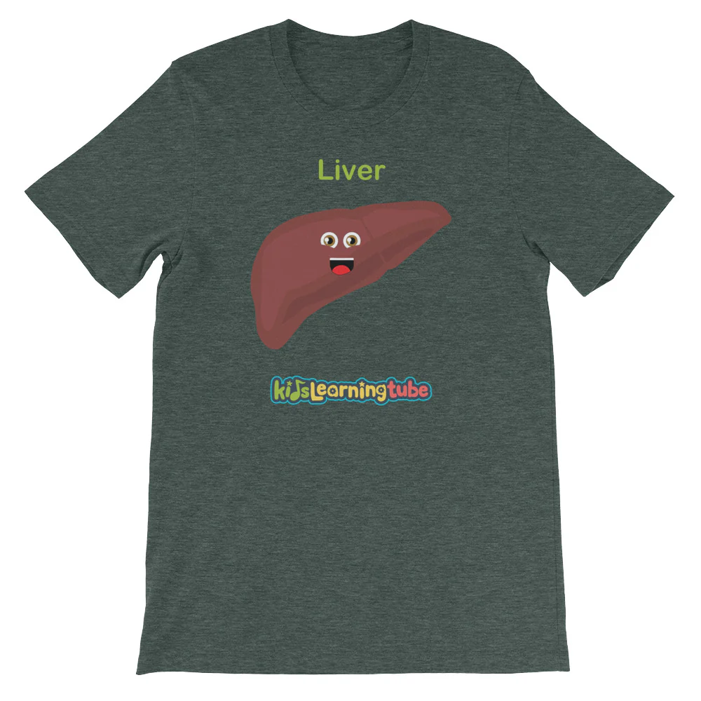 'Liver' Adult Unisex Short-Sleeve T-Shirt - Image 4