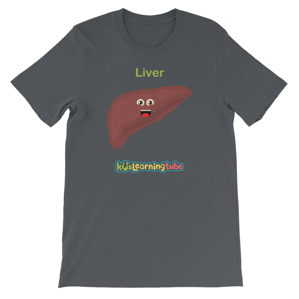 'Liver' Adult Unisex Short-Sleeve T-Shirt - Image 5