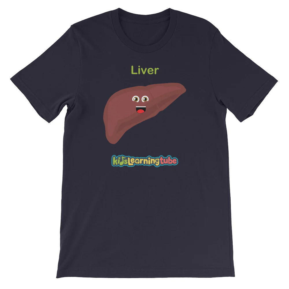 'Liver' Adult Unisex Short-Sleeve T-Shirt - Image 6