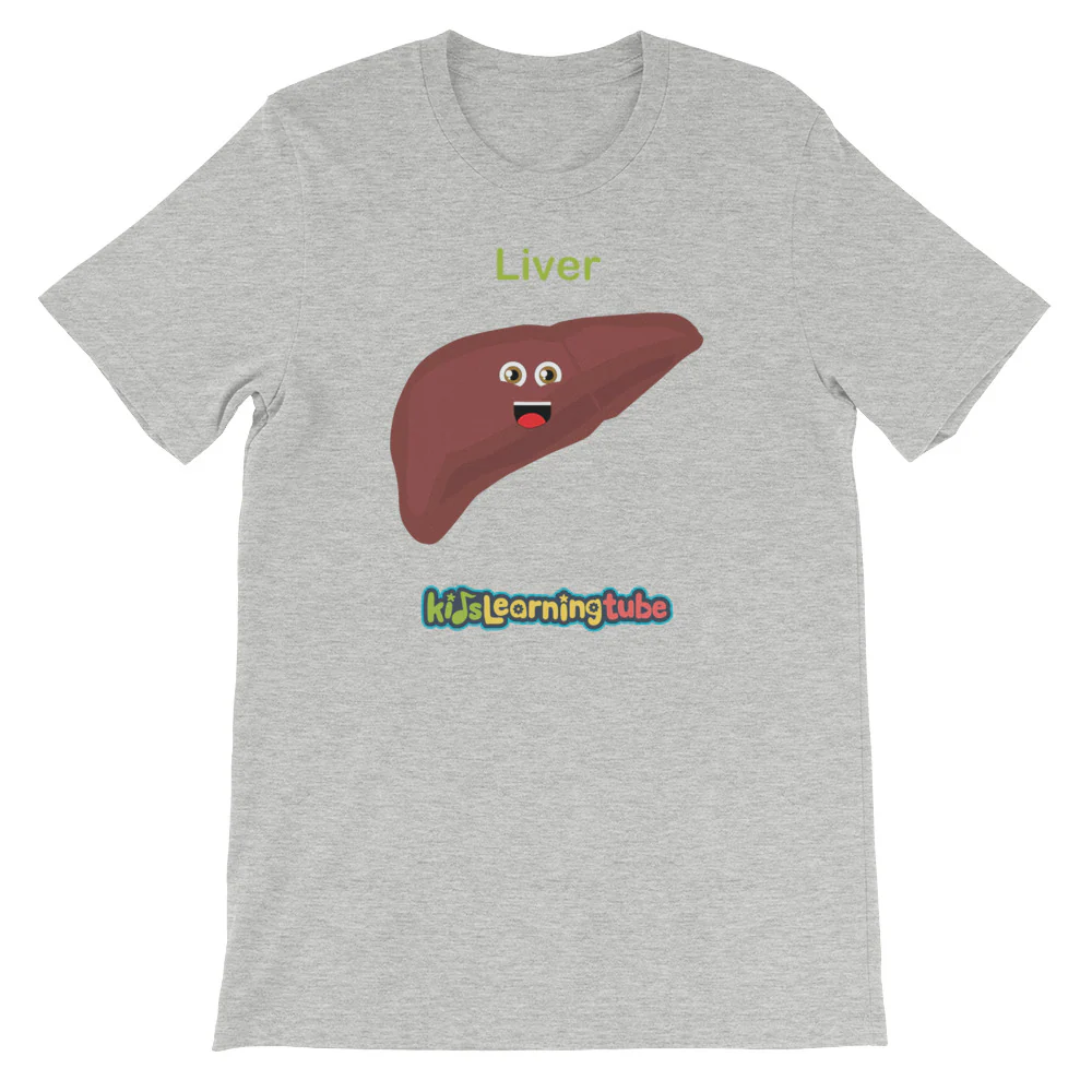 'Liver' Adult Unisex Short-Sleeve T-Shirt - Image 8