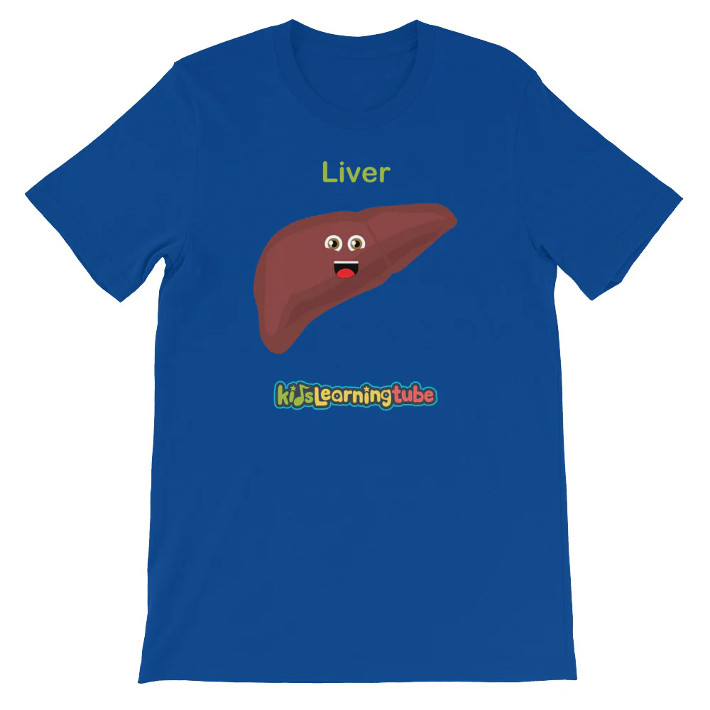 'Liver' Adult Unisex Short-Sleeve T-Shirt - Image 9