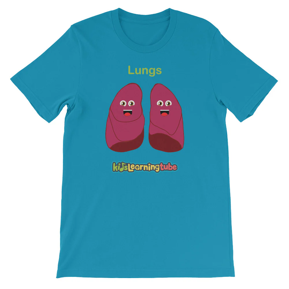 'Lungs' Adult Unisex Short-Sleeve T-Shirt - Image 10