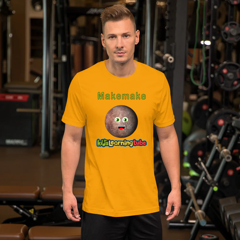 Makemake - Bella + Canvas 3001 Unisex Short Sleeve Jersey T-Shirt with Tear Away Label