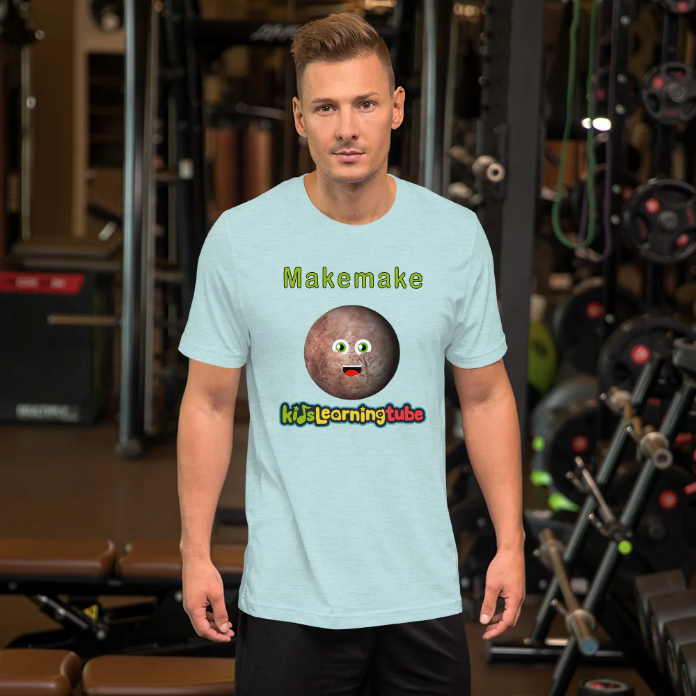 Makemake - Bella + Canvas 3001 Unisex Short Sleeve Jersey T-Shirt with Tear Away Label - Image 10