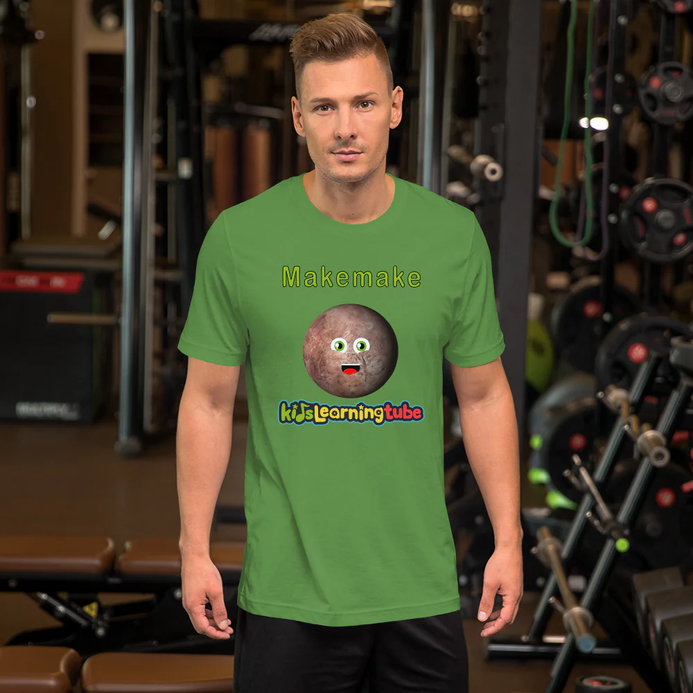 Makemake - Bella + Canvas 3001 Unisex Short Sleeve Jersey T-Shirt with Tear Away Label - Image 7