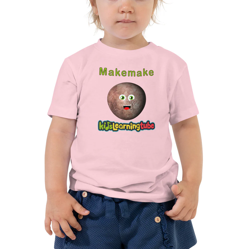 Makemake - Bella + Canvas 3001T Toddler Short Sleeve Tee with Tear Away Label - Image 4