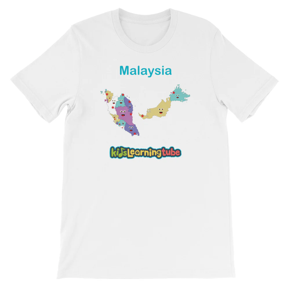 'Malaysia' Adult Unisex Short Sleeve T-Shirt