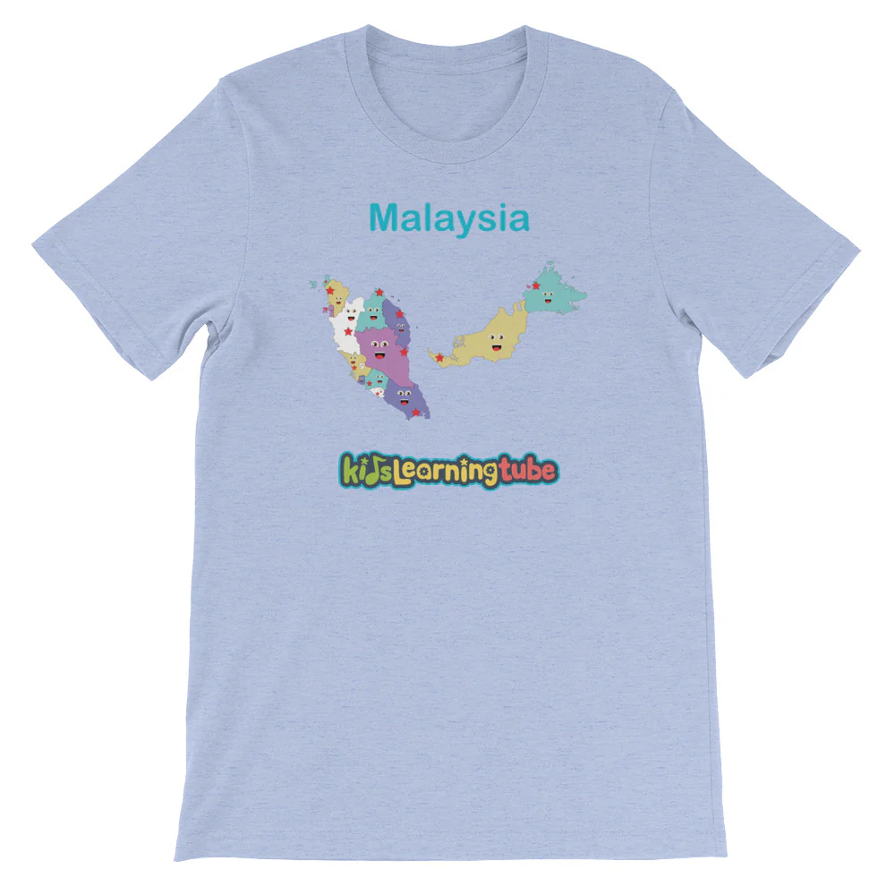 'Malaysia' Adult Unisex Short Sleeve T-Shirt - Image 10