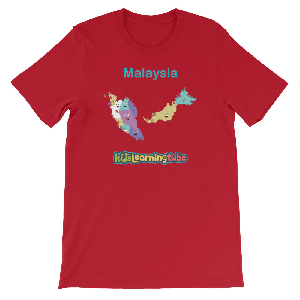 'Malaysia' Adult Unisex Short Sleeve T-Shirt - Image 13