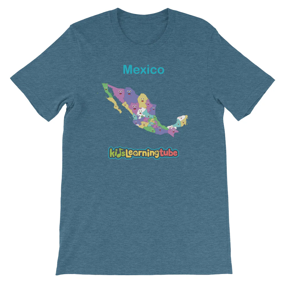 'Mexico' Adult Unisex Short Sleeve T-Shirt - Image 3