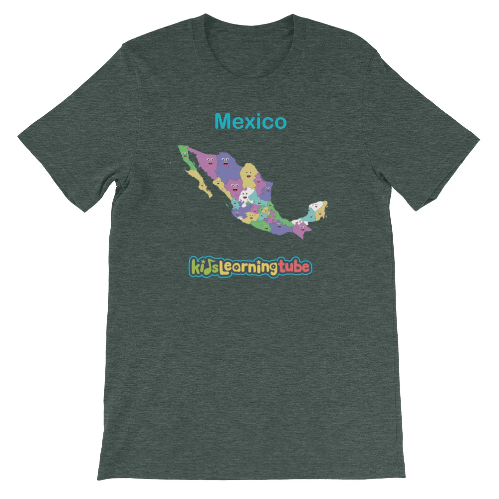'Mexico' Adult Unisex Short Sleeve T-Shirt - Image 4