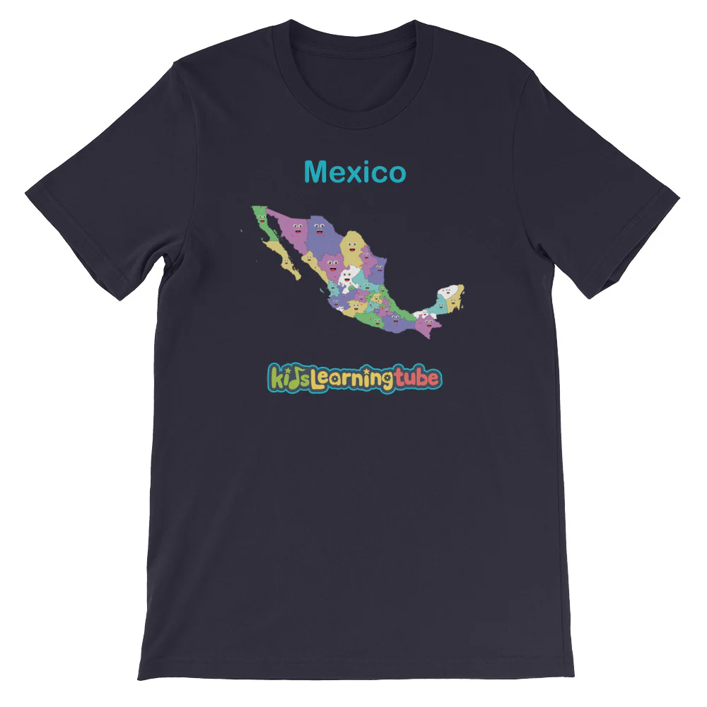 'Mexico' Adult Unisex Short Sleeve T-Shirt - Image 6