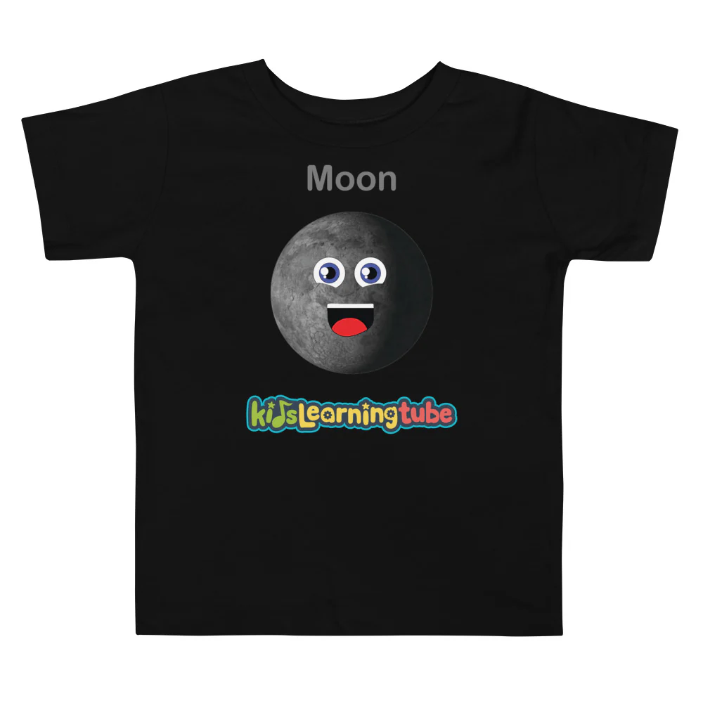 Moon - Toddler Short Sleeve Tee - Image 2