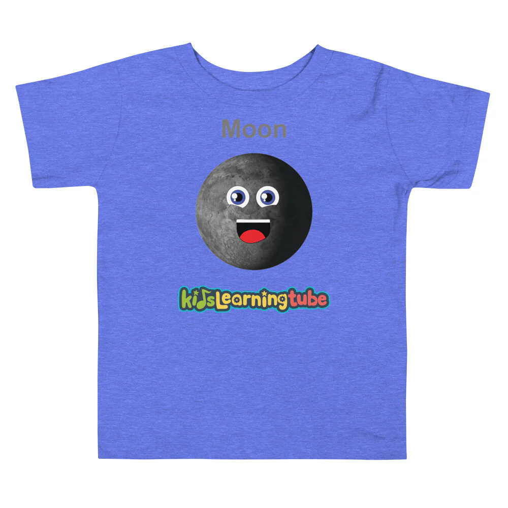 Moon - Toddler Short Sleeve Tee - Image 3