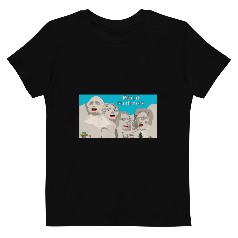 Mount Rushmore - Organic cotton kids t-shirt
