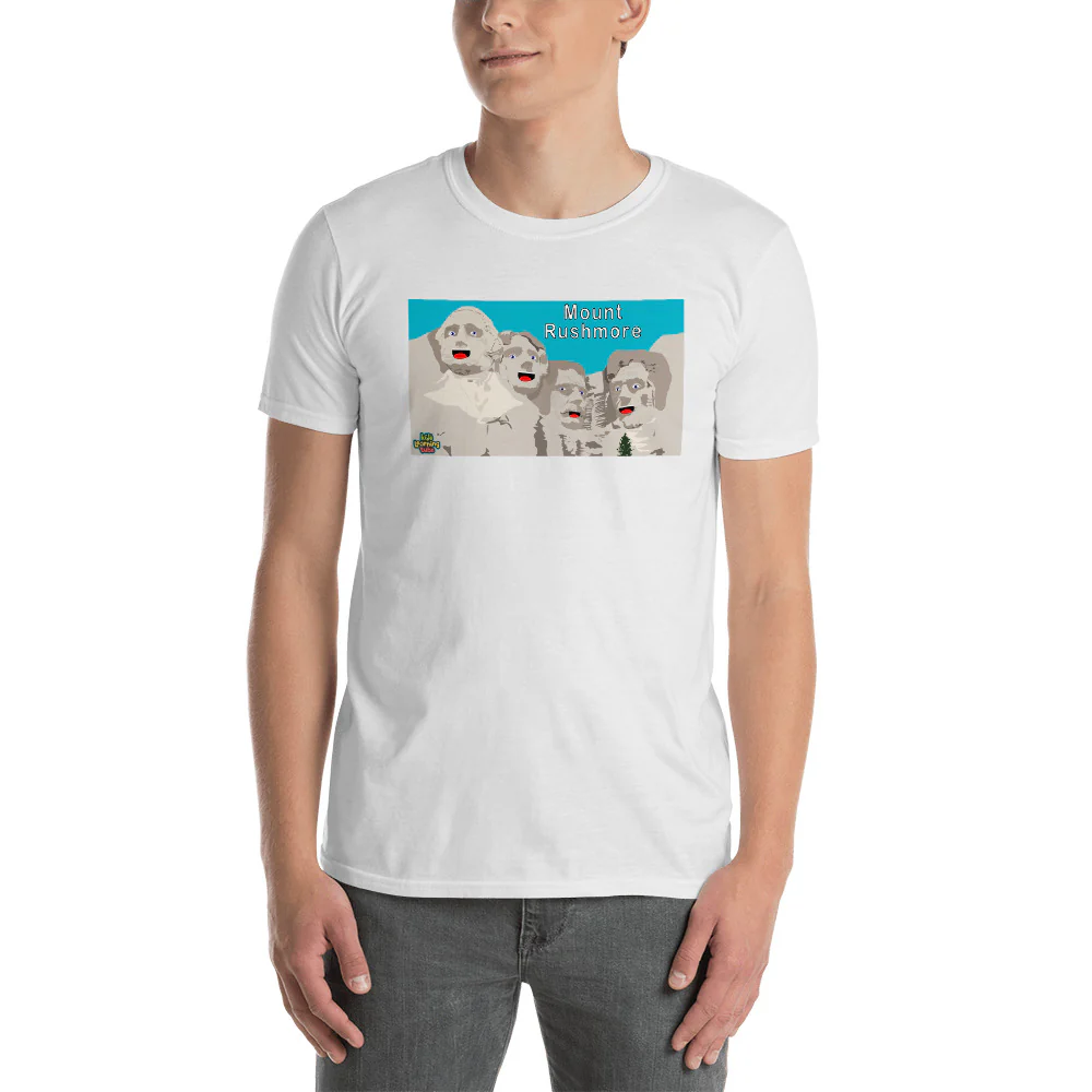 Mount Rushmore - Short-Sleeve Unisex T-Shirt - Image 2
