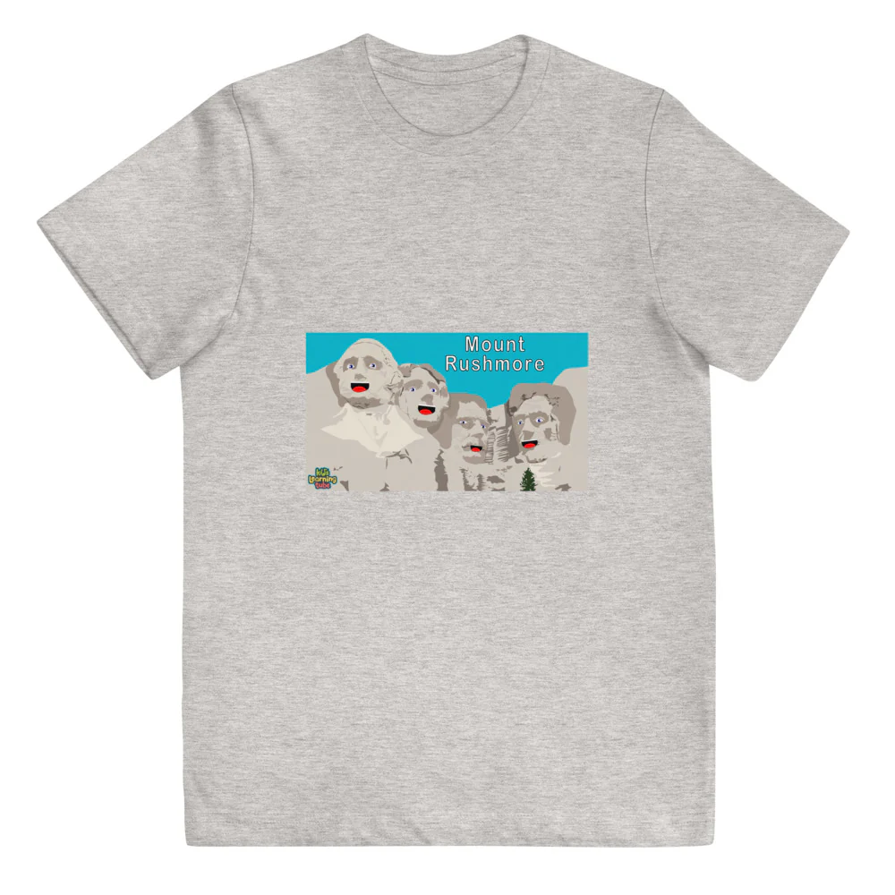 Mount Rushmore - Youth jersey t-shirt - Image 5