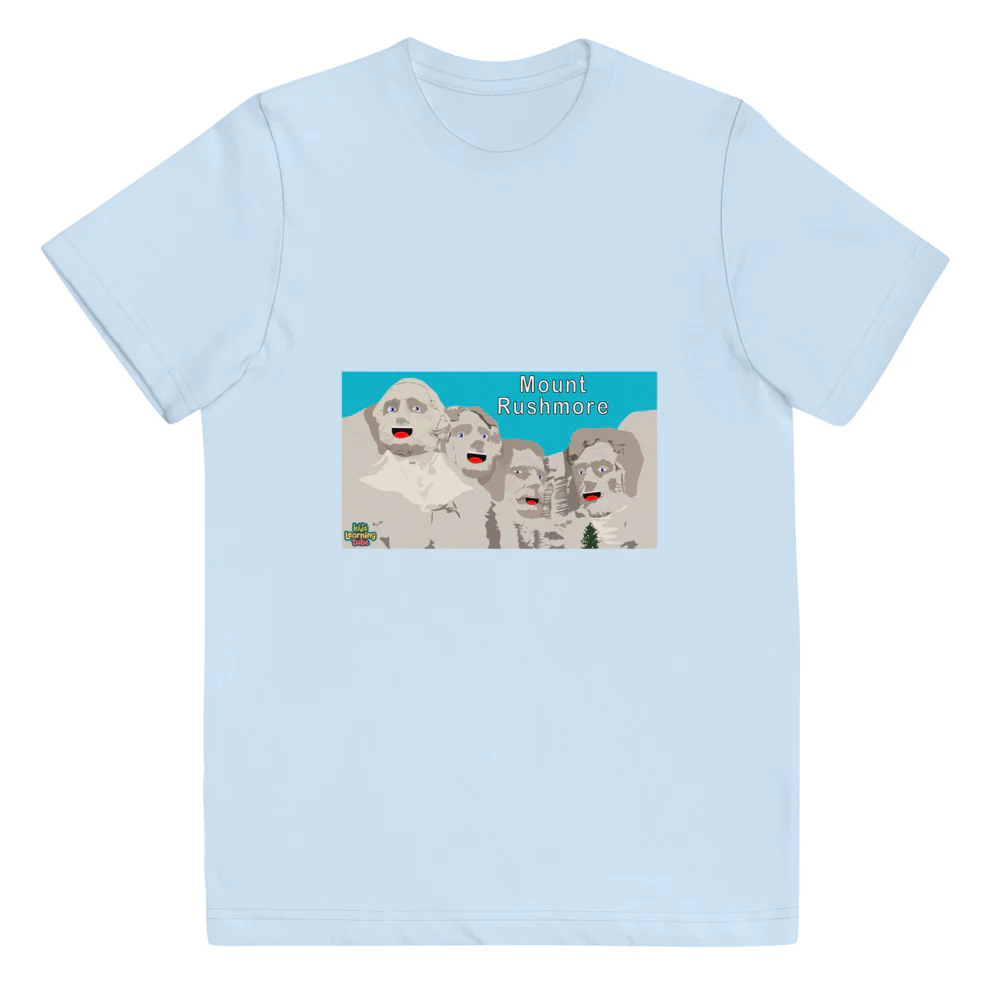 Mount Rushmore - Youth jersey t-shirt - Image 6