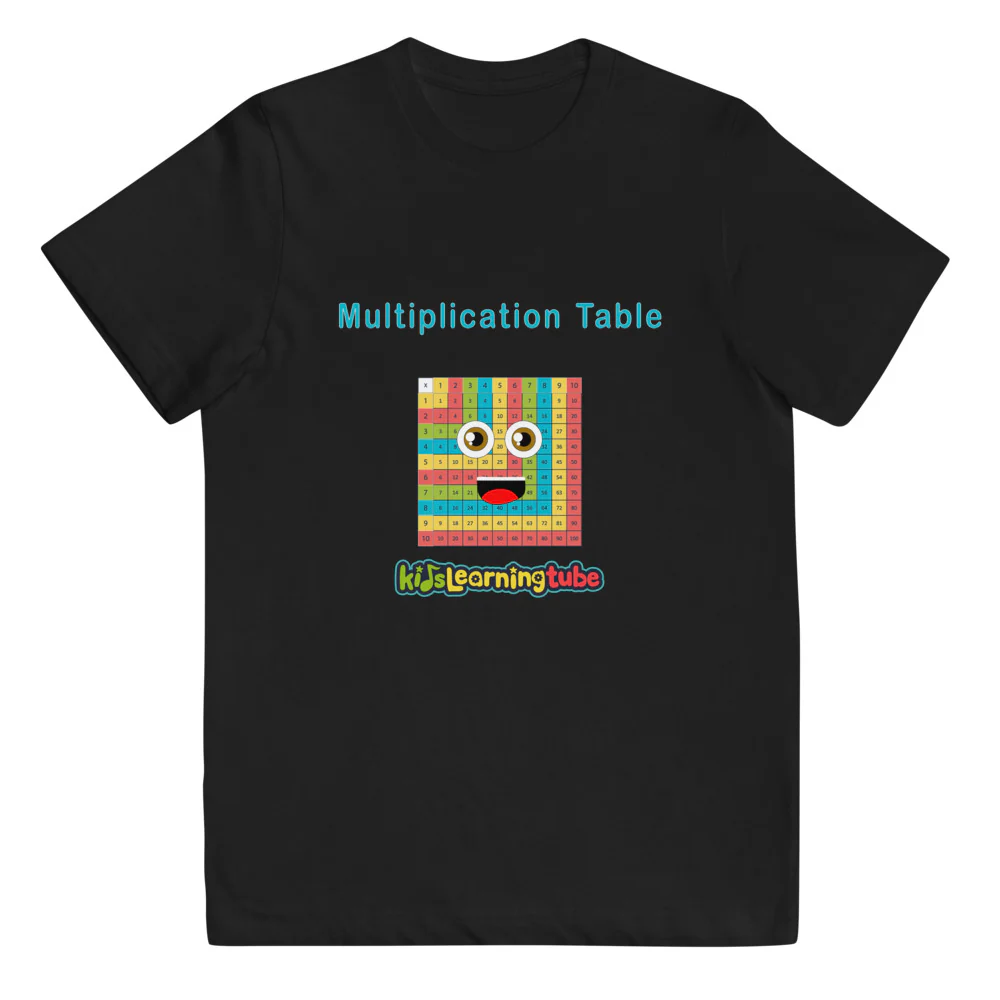 Multiplication Table - Youth jersey t-shirt - Image 2
