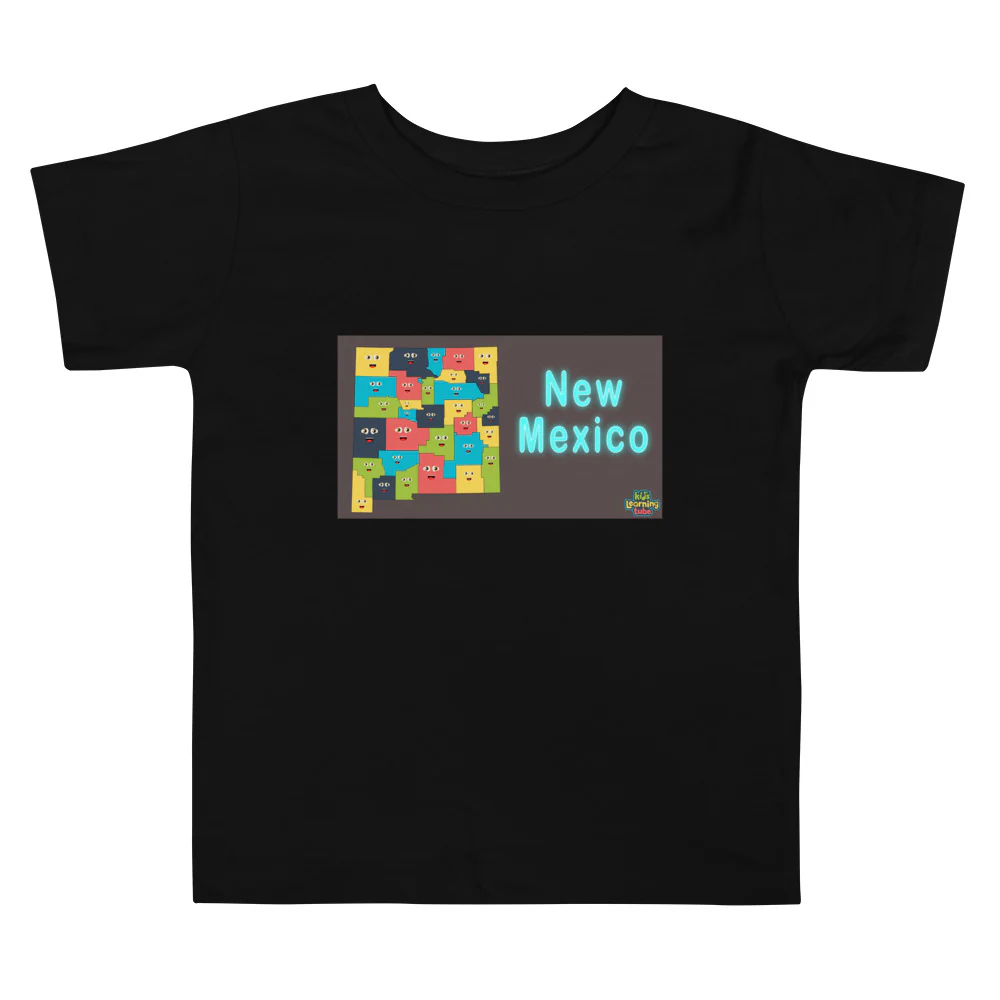 New Mexico - Toddler Short Sleeve Tee - Image 2