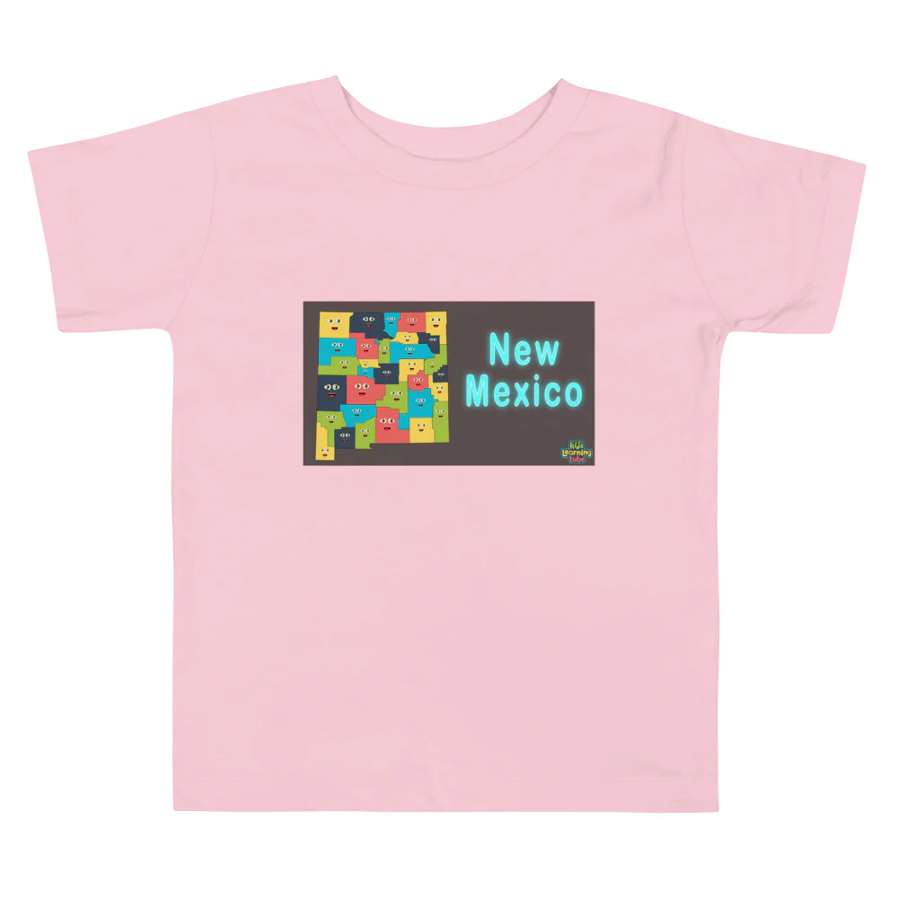 New Mexico - Toddler Short Sleeve Tee - Image 3