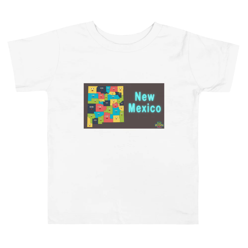 New Mexico - Toddler Short Sleeve Tee - Image 4