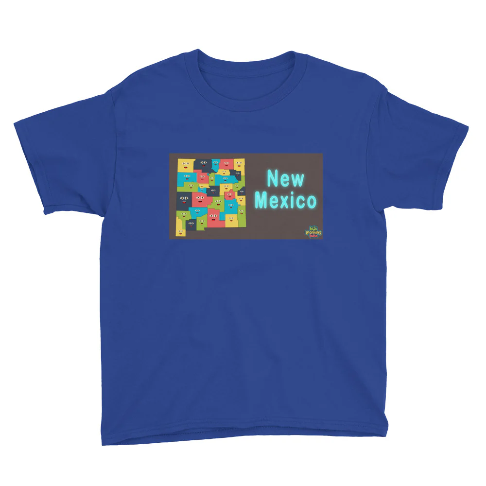 New Mexico - Youth Short Sleeve T-Shirt - Image 4