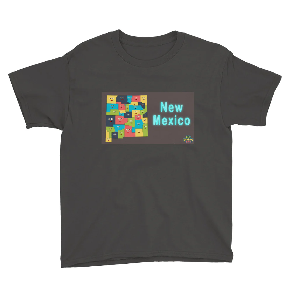 New Mexico - Youth Short Sleeve T-Shirt - Image 5