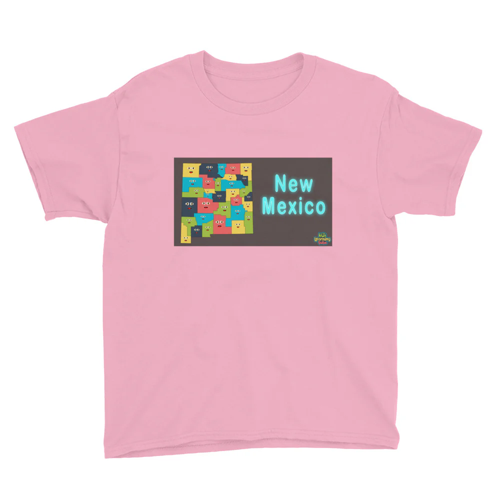 New Mexico - Youth Short Sleeve T-Shirt - Image 7