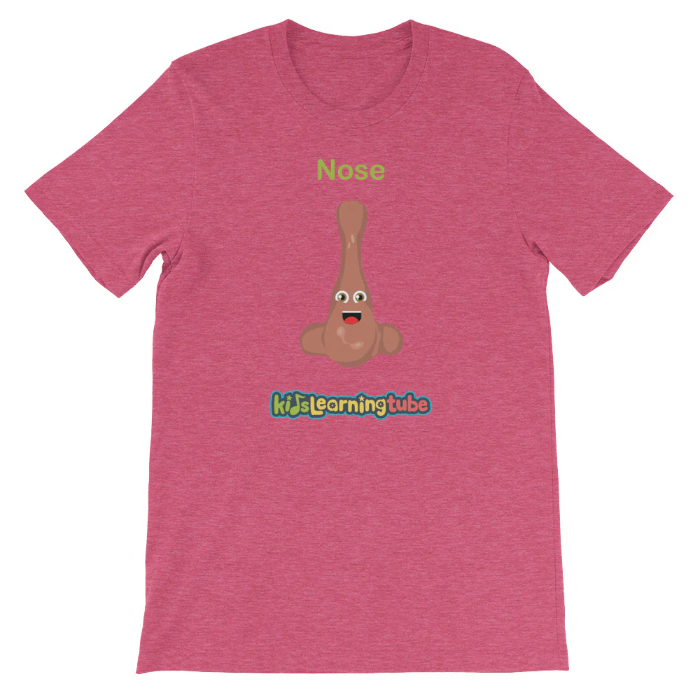 'Nose' Adult Unisex Short-Sleeve T-Shirt - Image 14