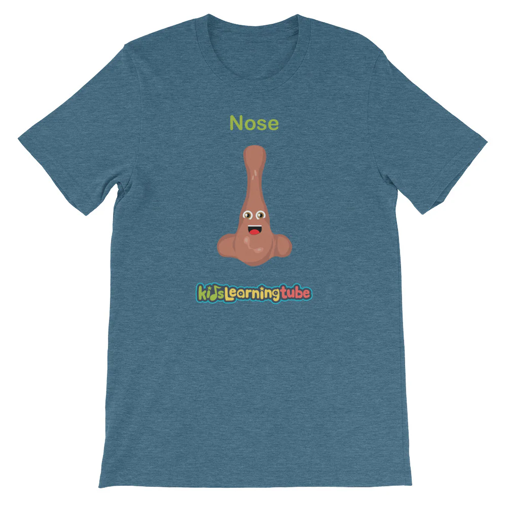 'Nose' Adult Unisex Short-Sleeve T-Shirt - Image 3