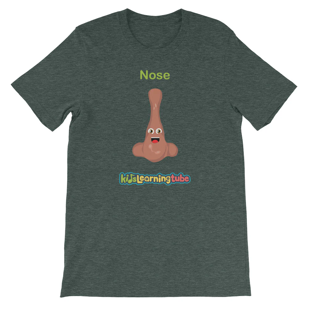 'Nose' Adult Unisex Short-Sleeve T-Shirt - Image 4