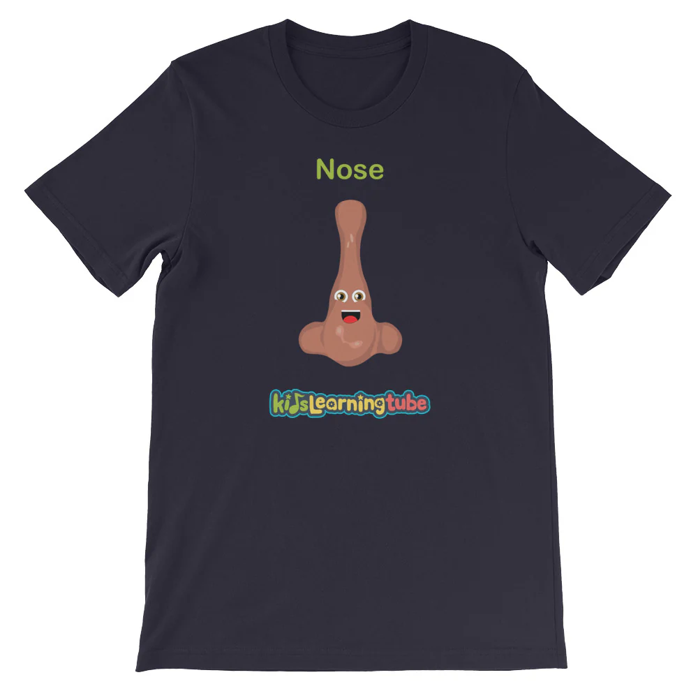 'Nose' Adult Unisex Short-Sleeve T-Shirt - Image 6