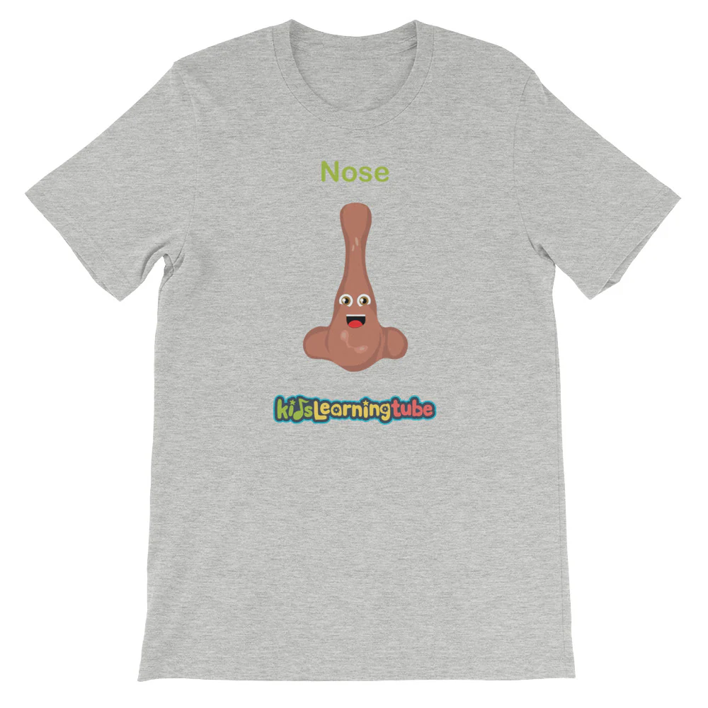 'Nose' Adult Unisex Short-Sleeve T-Shirt - Image 8