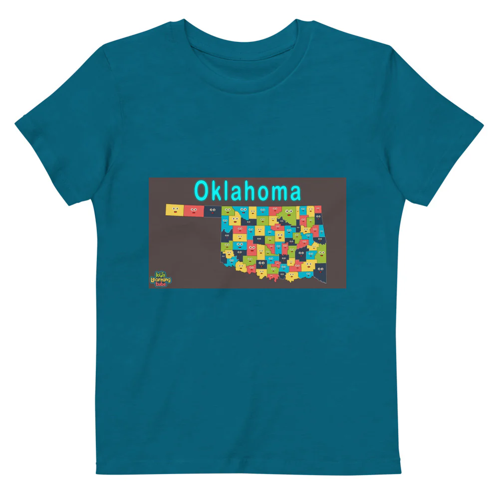 Oklahoma - Organic cotton kids t-shirt - Image 3