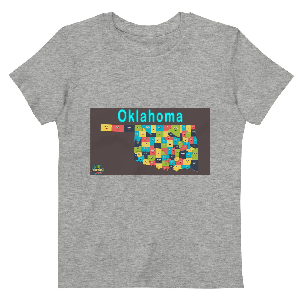 Oklahoma - Organic cotton kids t-shirt - Image 4