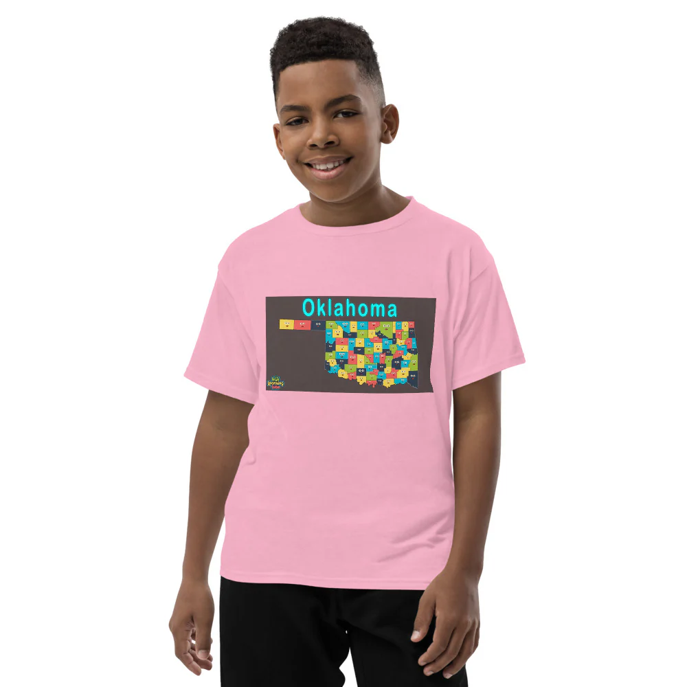 Oklahoma - Youth Short Sleeve T-Shirt - Image 19