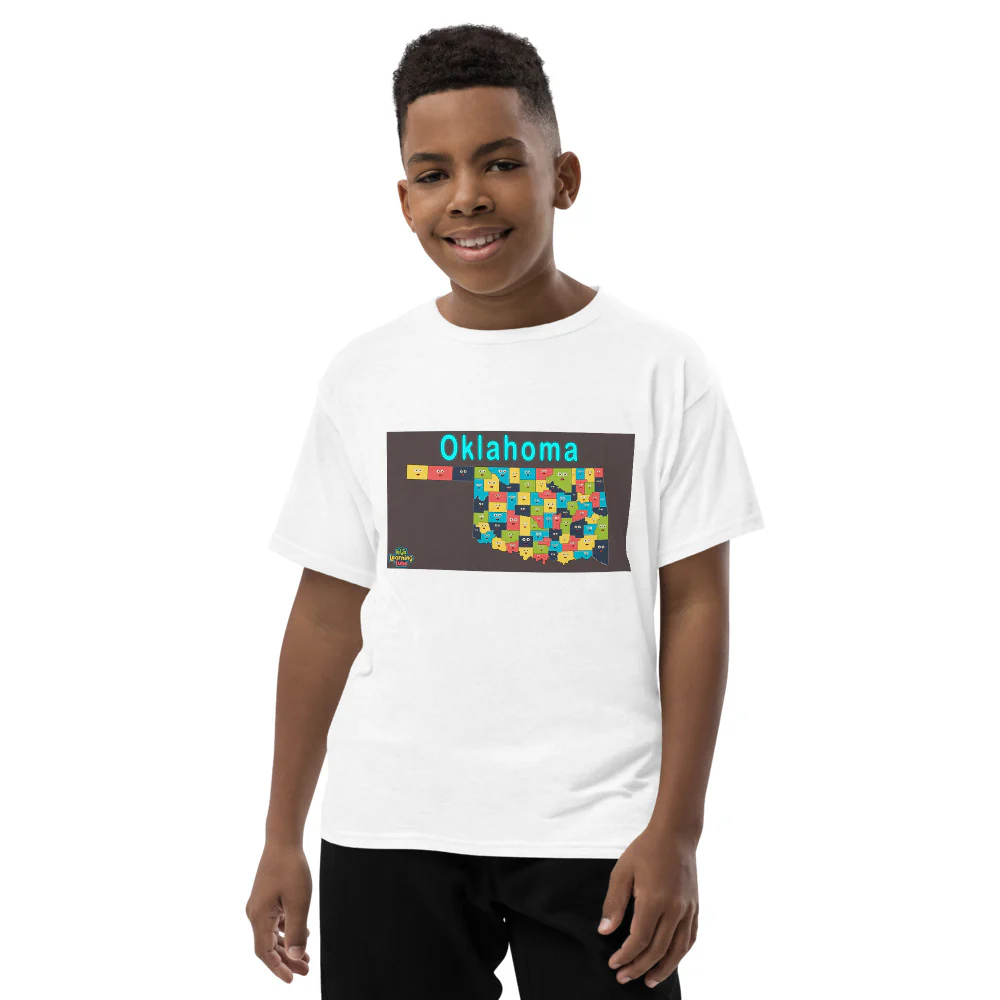 Oklahoma - Youth Short Sleeve T-Shirt - Image 22