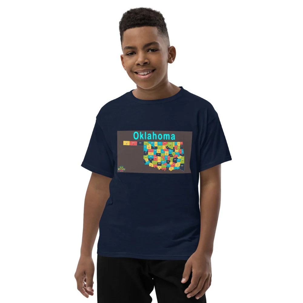 Oklahoma - Youth Short Sleeve T-Shirt - Image 4